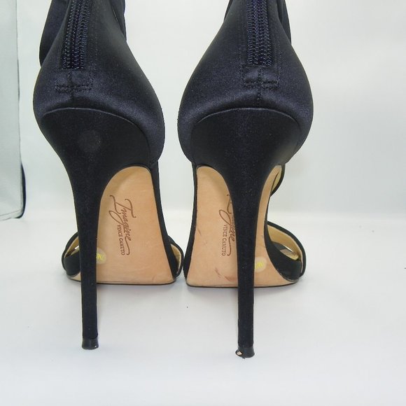 VINCE CAMUTO SATIN BLACK SZ 7 - Picture 5 of 5
